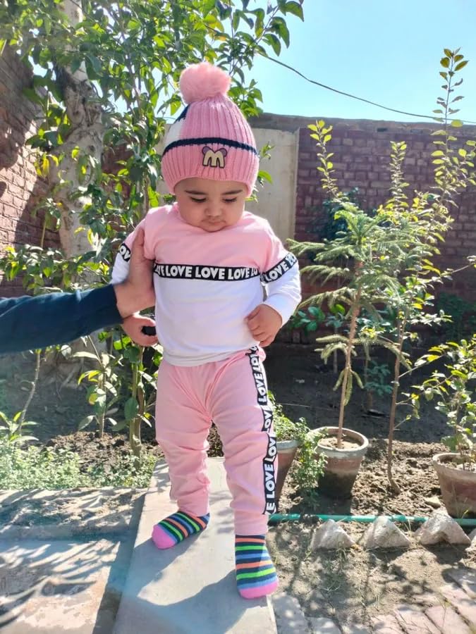 Conjunto de sudadera con capucha de manga larga a rayas para bebés y niños pequeños