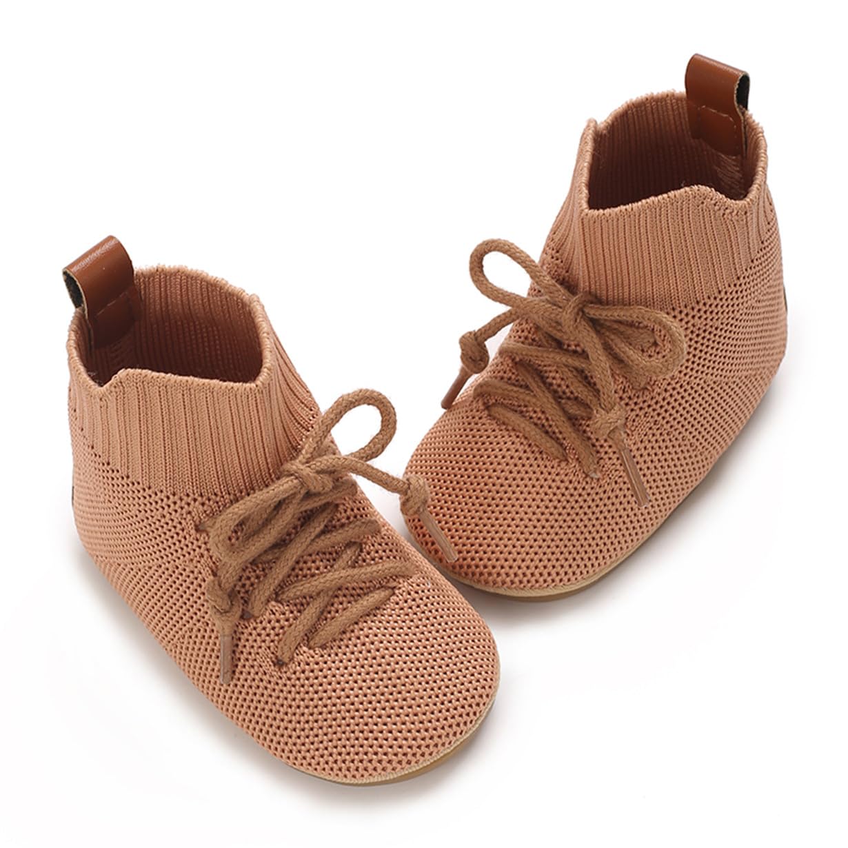 E-FAK tenis para bebés, niñas y niños pequeños, con suela de goma antideslizante, para empezar a caminar