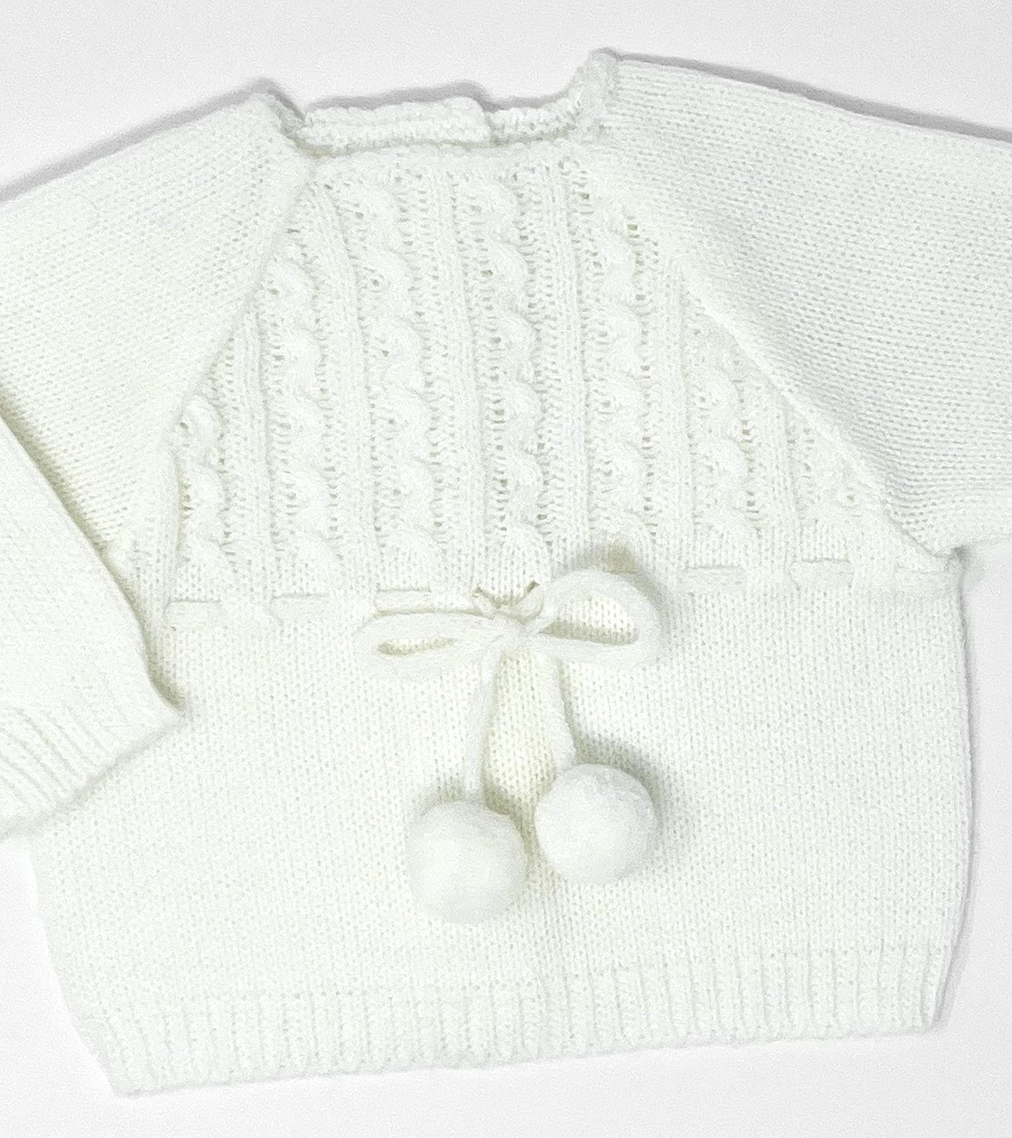 Conjunto de ropa de punto para bebé recién nacido, conjunto de punto para bebé que regresa a casa para niños y niñas