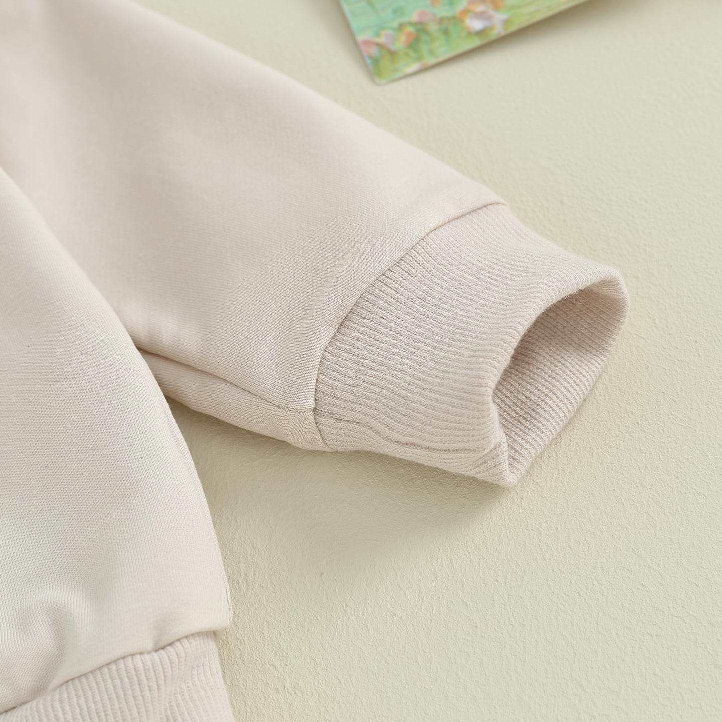 Kupretty Conjunto de sudadera de manga larga con bloques de color y pantalones deportivos para bebé niño