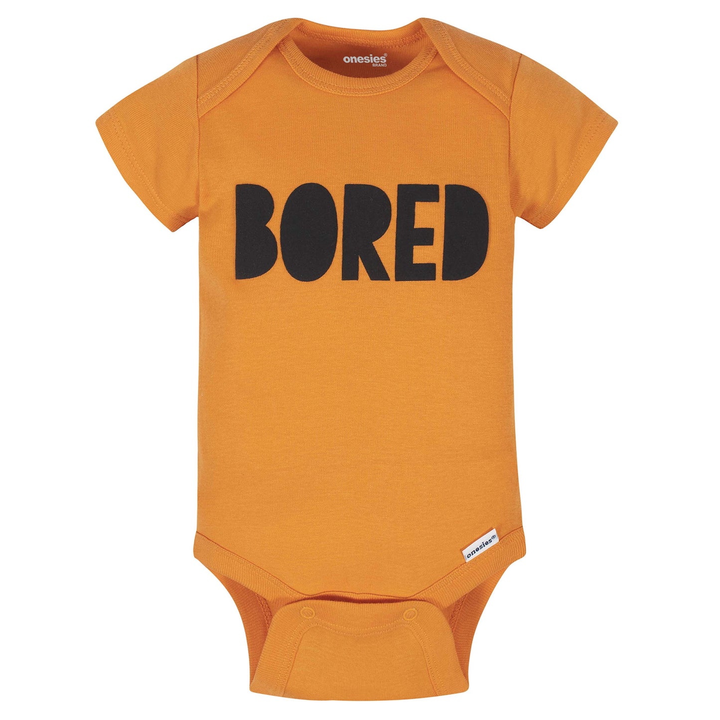 Onesies Brand Paquete de 8 mamelucos unisex de manga corta para bebé