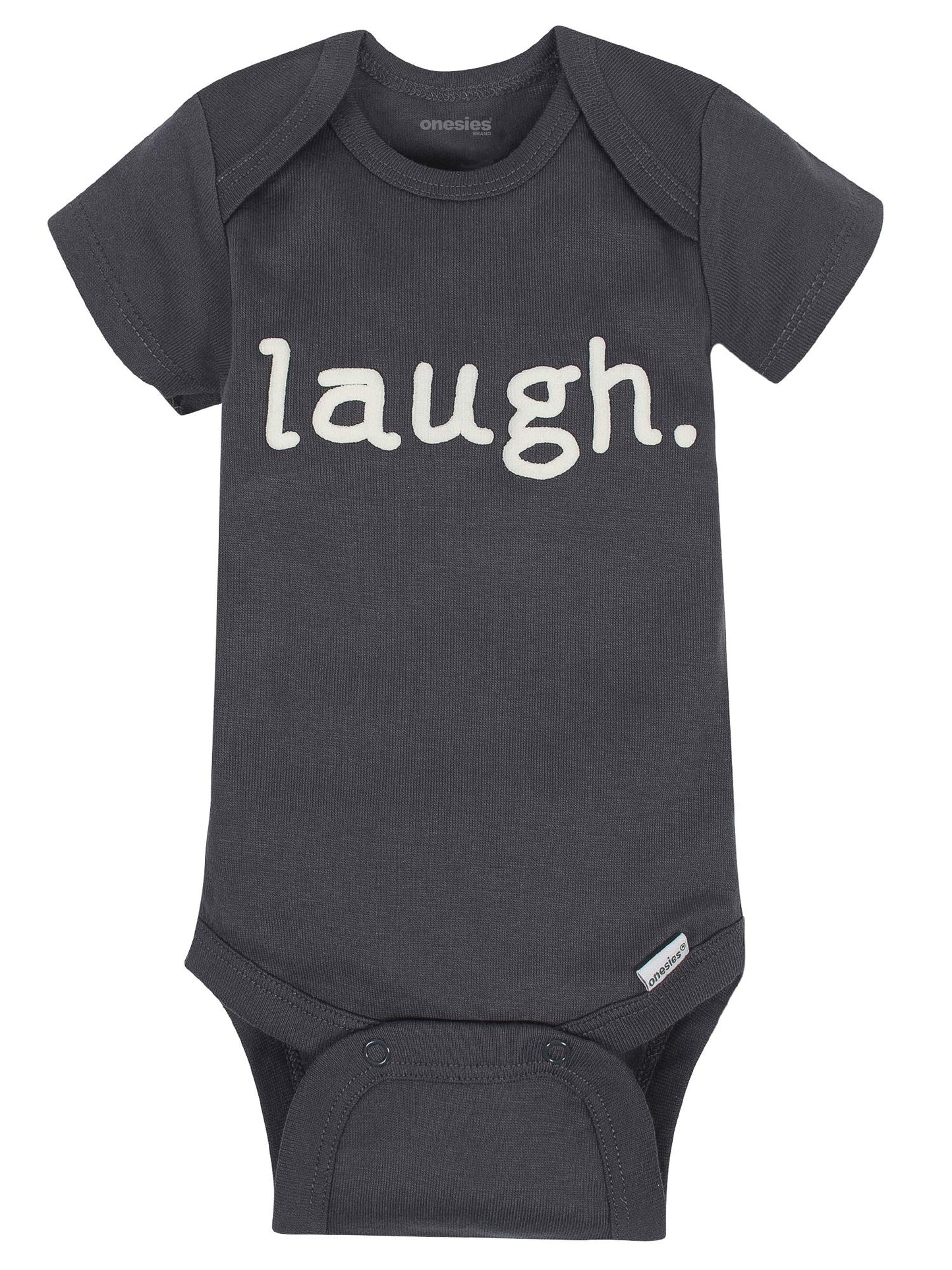 Onesies Brand Paquete de 8 mamelucos unisex de manga corta para bebé