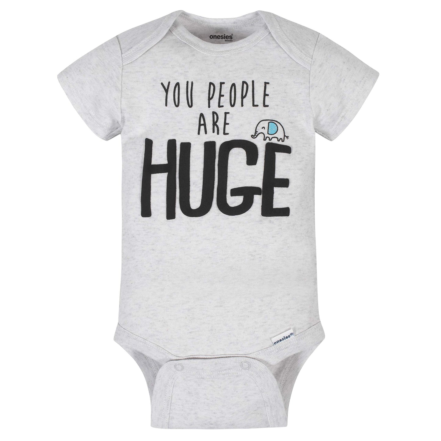 Onesies Brand Paquete de 8 mamelucos unisex de manga corta para bebé