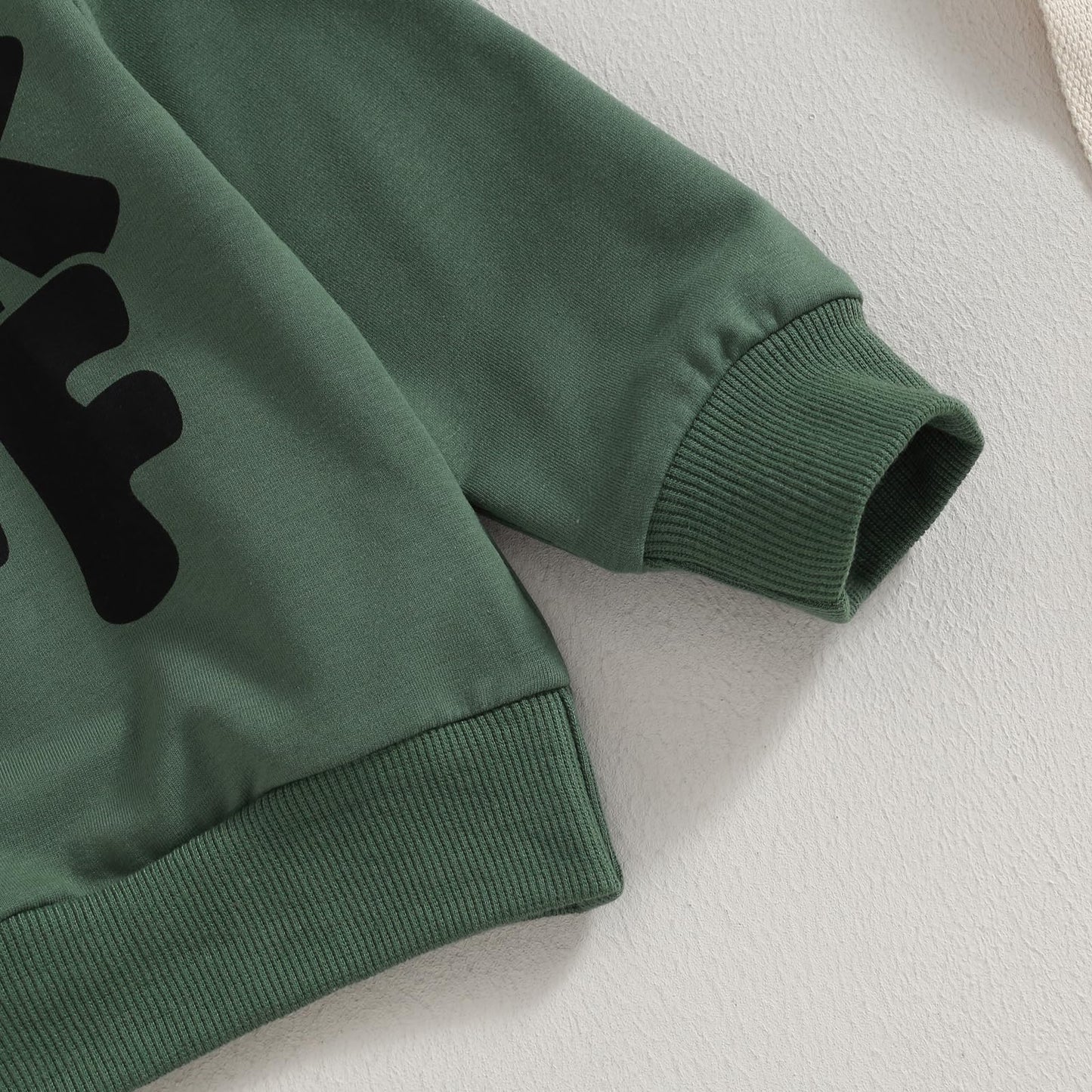 Kupretty Conjunto de sudadera de manga larga con bloques de color y pantalones deportivos para bebé niño