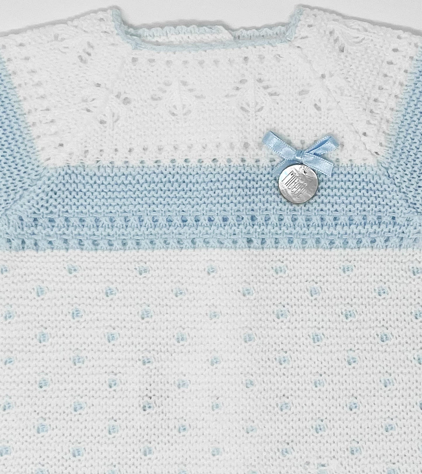 Conjunto de ropa de punto para bebé recién nacido, conjunto de punto para bebé que regresa a casa para niños y niñas