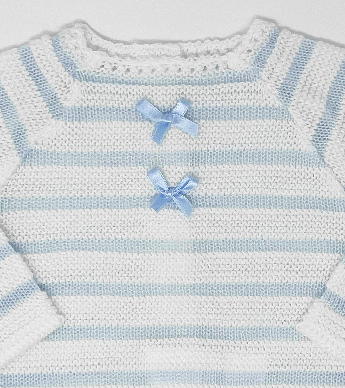Conjunto de ropa de punto para bebé recién nacido, conjunto de punto para bebé que regresa a casa para niños y niñas