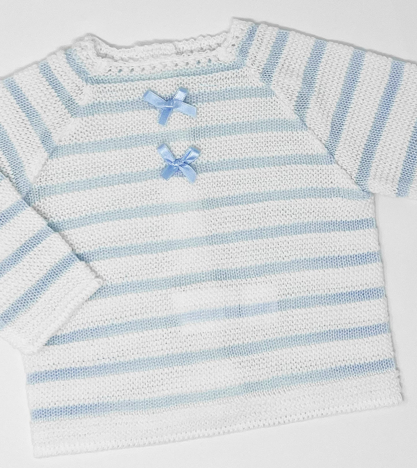 Conjunto de ropa de punto para bebé recién nacido, conjunto de punto para bebé que regresa a casa para niños y niñas
