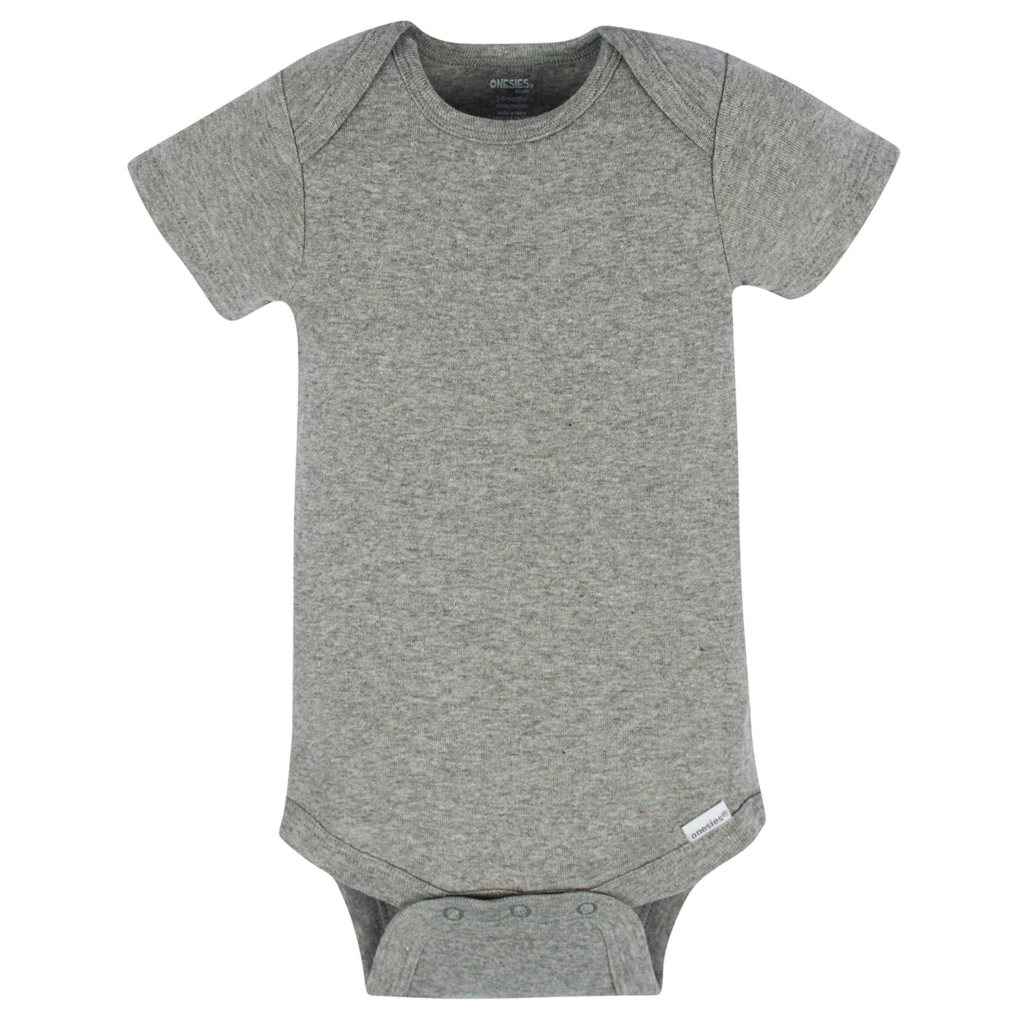 Onesies Brand Paquete de 8 mamelucos unisex de manga corta para bebé
