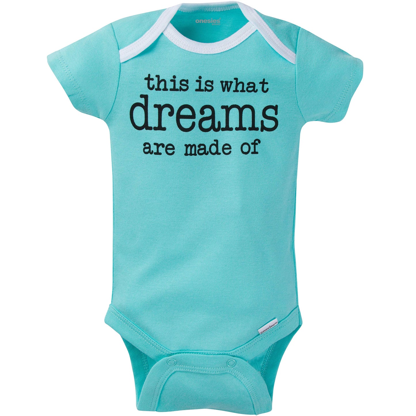 Onesies Brand Paquete de 8 mamelucos unisex de manga corta para bebé
