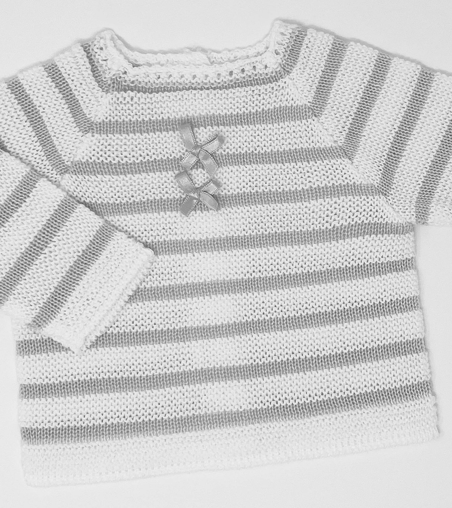 Conjunto de ropa de punto para bebé recién nacido, conjunto de punto para bebé que regresa a casa para niños y niñas