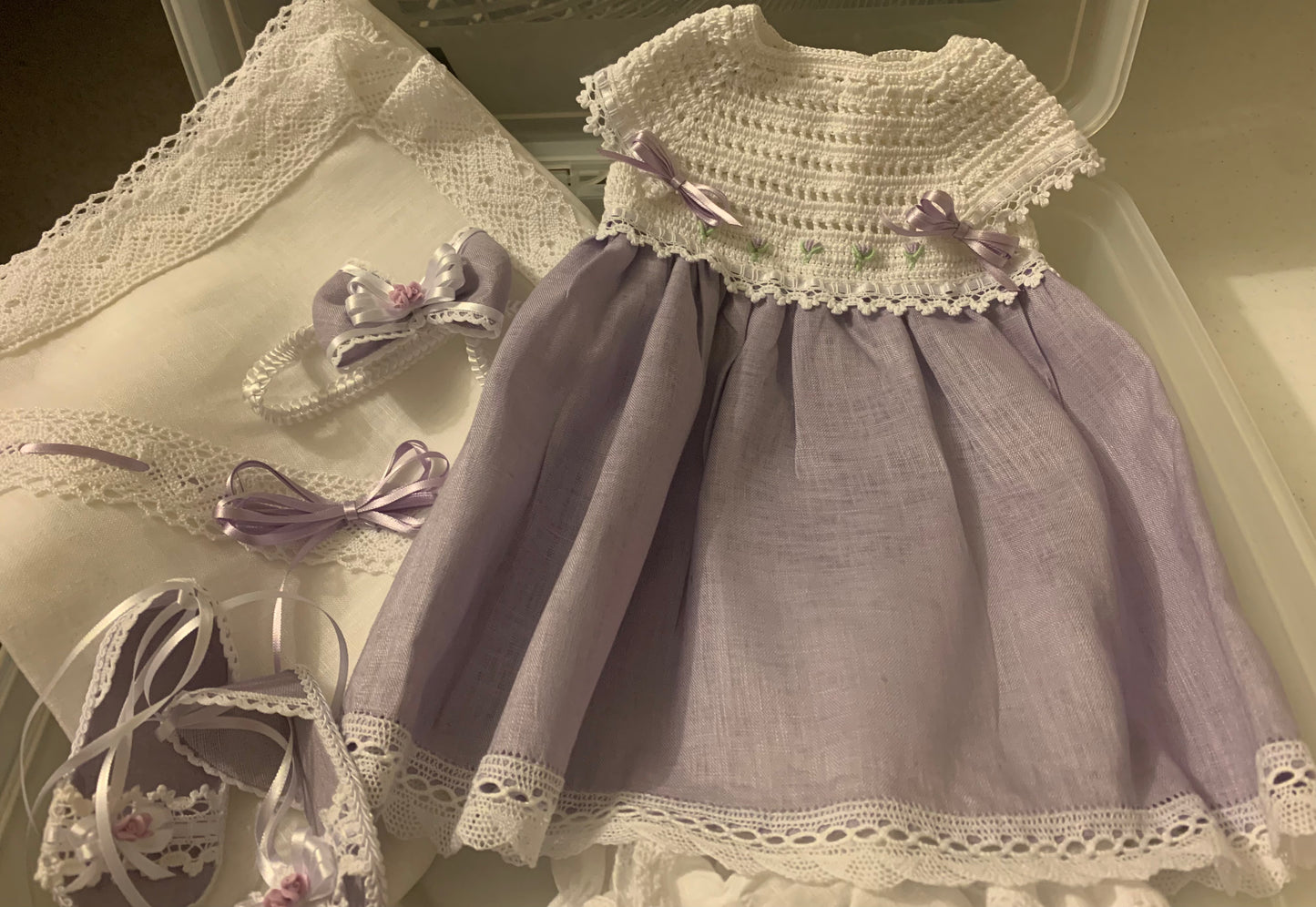 Set ropa para recién nacida